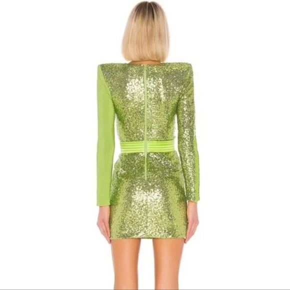 EUC Zhivago Adenine Lime Dress - Picture 5 of 12